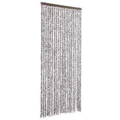 Obrázek produktu pro vidaXL Záclona proti hmyzu hnědá a béžová 90x200 cm žinylka