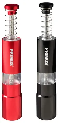 Produktbild von Primus P740630, Salz- und Pfeffermühlen-Set, Rot, Schwarz, Aluminium, Pfeffer, Salz, 152 mm, 170 g