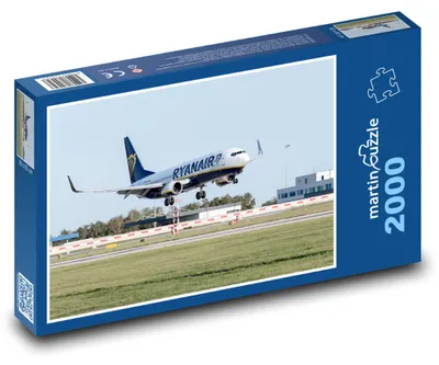 Zdjęcie produktu dla Puzzle 2000 Samolot podczas lądowania - martinpuzzle