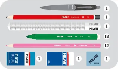 Zdjęcie produktu dla Piórnik 2poz. z wyprawką Vikings MILAN