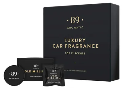 Produktbild von Auto-Lufterfrischer-Set mit 12 Düften von Aromatic 89