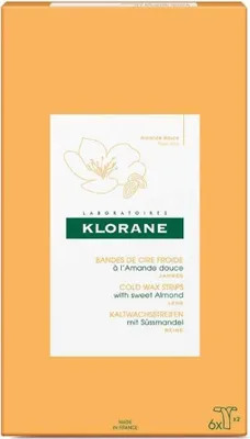 Image de Klorane Bandes de cire froide à l'amande douce 6Stück