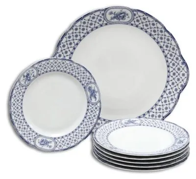 Zdjęcie produktu dla Rose, zestaw do ciast, niebieska wstążka, Thun, 7 szt.