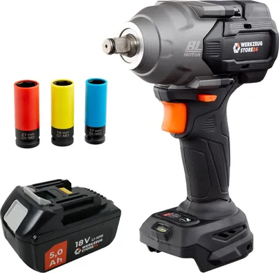 Image de WS24 Clé à chocs sans fil WDS 18V 1/2" 950 NM / 18 V 5,0 Ah batterie (sans chargeur)