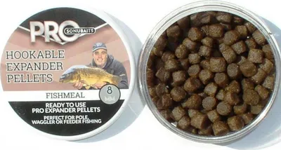 Immagine prodotto di 100 g di Sonubaits HOOKABLE EXPANDER PELLETS-FISHMEAL da 8 mm - Esche da amo per la pesca