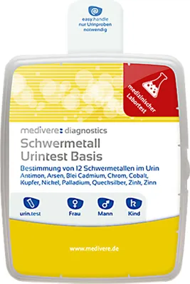 Produktbild von Schwermetall Urintest Basis 1 St