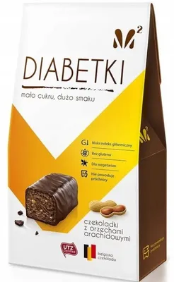 Image de Diabetka Chocolats aux cacahuètes B / C 100 g