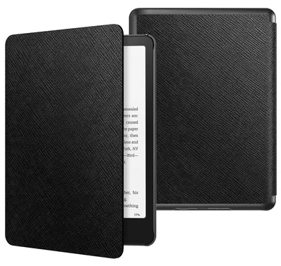 Produktbild von Kindle-Hülle – Leichte Schutzhülle aus PolyurethanMaterial – Automatische Aktivierung/Deaktivierung beim Öffnen/Schließen – Für Kindle Paperwhite 2024 – Stoßfest – Innenfutter aus Mikrofaser – Hülle für E-Reader