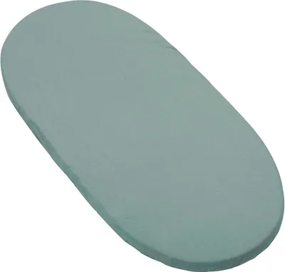 Produktbild von JUKKI Spannbettlaken für Kinderwagen Spannbetttuch Bettlaken Mit Gummiband 80X40Cm - Eucalyptus