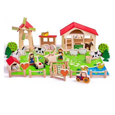 Obrázok produktu pre Bigjigs Toys Velká dřevěná farma