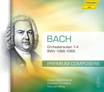 Obrázek produktu pro Johann Sebastian Bach (1685-1750) - Orchestersuiten Nr.1-4 - - (CD / O)