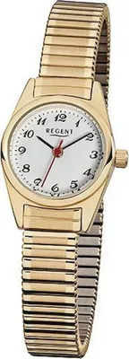 Produktbild von Regent Damen Armbanduhr 6825.45.99 F-271 Edelstahl  gold IP Zugband