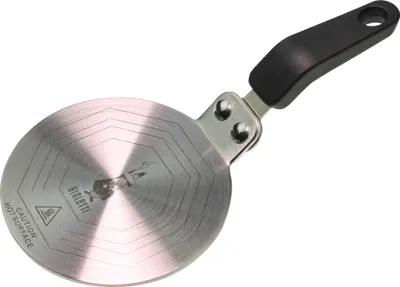Obrázok produktu pre Bialetti DCDESIGN08, Kov, Čierna, Nerezová oceľ, Tuhý, Bakelit, Indukčná, 130 mm