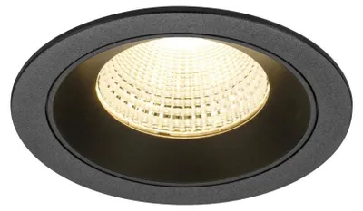 Productafbeelding van Inbouwspot Numinos L zwart 3000K - 55gr