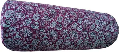 Produktbild von Famanu Yoga-Bolster 60 cm - Zylindrisches Design mit Biologischer Buchweizenvüllung