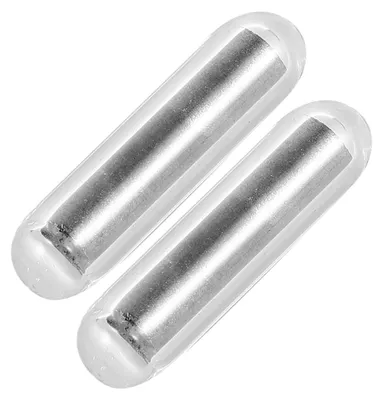 Produktbild von Magnetrührstäbchen aus PTFE, 2 Stück, 8x32 mm für Laboranwendungen