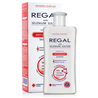 Immagine prodotto di Regal Selenium Sulfide Shampoo rinforzante antiforfora 200 ml