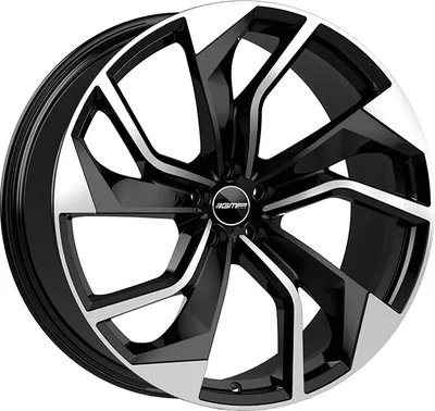 Produktbild von Alufelge Gmp Rebel 8.5X21 5X112 Et 19 Black Diamond
