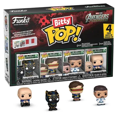 Produktbild von Funko FK92949 - Avengers: Doomsday Bitty POP! Vinyl Figuren 4er-Pack Series 3 2,5 cm - Neu