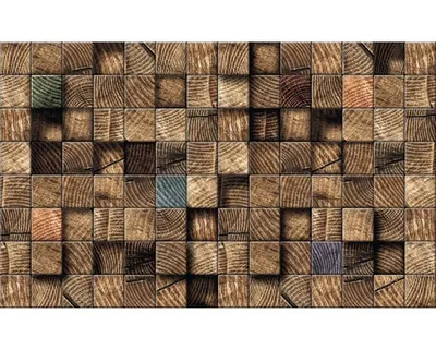 Produktbild von Fototapete Vlies 3163 VEXXL Holz 3-tlg. 312 x 219 cm