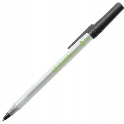 Produktbild von BIC Kugelschreiber ECOlutions Round Stic, Schwarz, 60er Pack