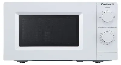 Obrázek produktu pro Corberó Mikrovlnná trouba, bílá, řada White | CMICM250W | objem 19,5 l | výkon 700 W | 5 úrovní výkonu