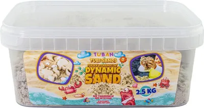 Immagine prodotto di TUBAN sabbia dinamica naturale scatola da 2,5 kg TU3988