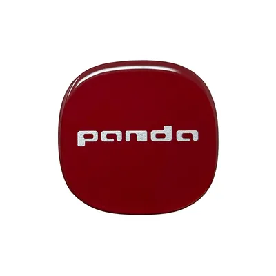 Immagine prodotto di Adesivo 3D coprimanubrio per Fiat Panda, diametro 52 mm, rosso, 1 pezzo