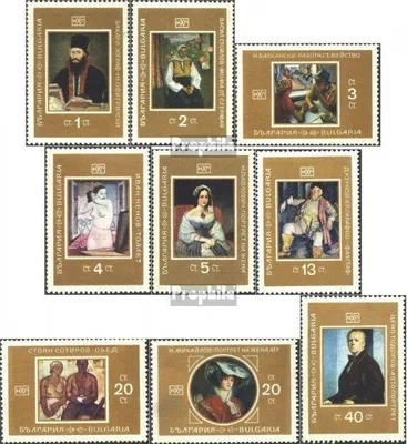 Produktbild von Briefmarken Bulgarien 1969 Mi 1932-1940 (kompl.Ausg.) gestempelt Gemälde aus der Staatsgalerie