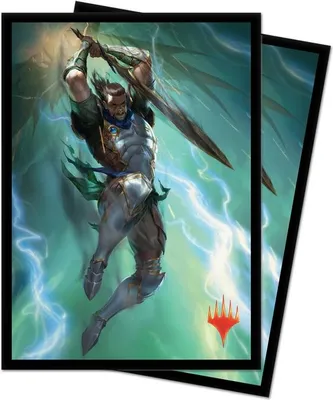 Produktbild von 100 Ultra Pro MtG Magic Sleeves -  War of the Spark - (66x91mm) , Version:Version 1