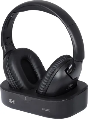 Produktbild von Trevi FRS 1490 RW, Kabellos, Anruf/Musik/TV, 480 g, Kopfhörer, Schwarz