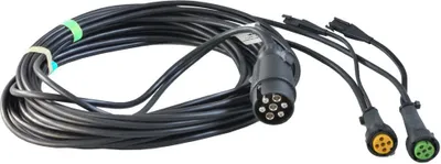 Produktbild von Aspöck -  Anhängerkabel 7m - 7-polig Stecker mit Abgang - 2polig Stecker