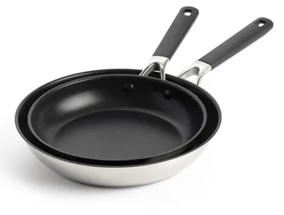 Produktbild von KitchenAid Classic Stainless Steel -freie Bratpfanne aus Keramik mit Antihaf