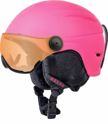 Obrázok produktu pre Lyžiarska prilba RELAX Twister Visor Matte Pink Pink 53-56 cm