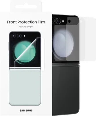 Image de Samsung EF-UF731CTEGWW, Samsung, Galaxy Z Flip5, Résistant à la poussière, Résistant aux rayures, Transparent, 1 pièce(s)