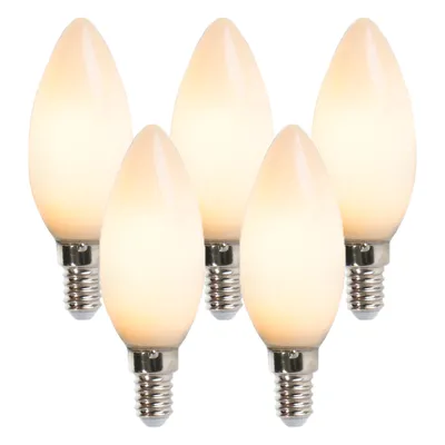 Produktbild von LUEDD 5er-Set LED-Kerzenlampe E14 2W 180 Lumen 2350K nicht dimmbar