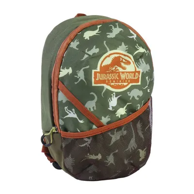 Produktbild von Schulrucksack Jurassic Park grün (19 x 27 x 15 cm)