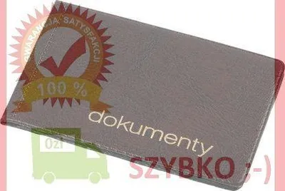 Produktbild von Okładka na dokumenty Duo PVC MIX