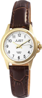 Produktbild von Just Damenuhr mit Echtlederarmband