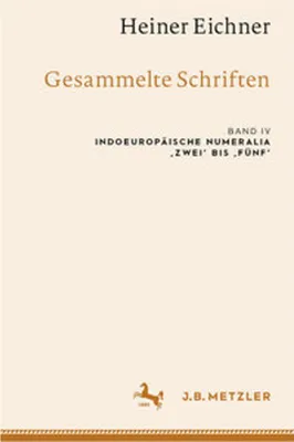 Obrázok produktu pre Heiner Eichner: Gesammelte Schriften