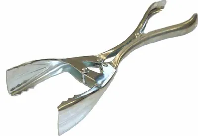 Produktbild von FireFix Brikettzange 24,5 cm, verzinkt