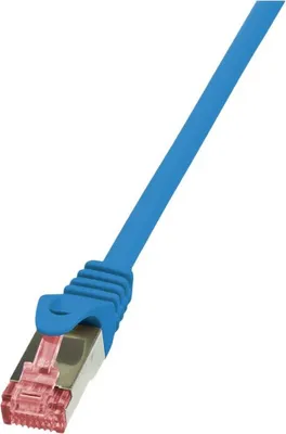 Produktbild von Logilink Patchkabel CAT6 S/FTP AWG27 PIMF 2,00m blau