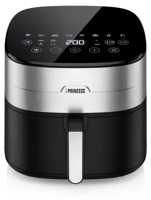 Image de Friteuse à air chaud numérique Princess 182280 8 L - Double élément chauffant - 2000 W