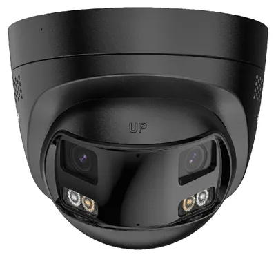Immagine prodotto di Telecamera di sicurezza, 8MP, doppia lente, campo visivo di 180°, audio bidirezionale, connessione IP/di rete cablata