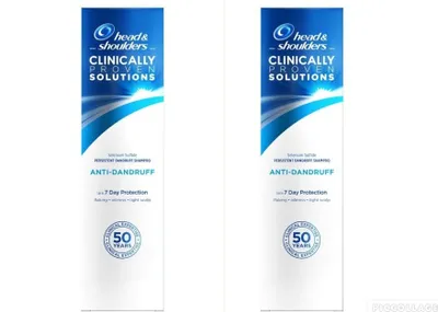 Produktbild von Head & Shoulders Clinically Proven Solutions Anti-Dandruff Shampoo 7 day Protection 2 x 250ml