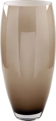 Image de Gilde FINK, Vase, Afrique, verre, marron, gris, dimensions : hauteur : 40,00 cm, largeur : 18,00 cm, profondeur : 18,00 cm, référence : 64107