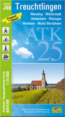 Produktbild von Treuchtlingen 1:25 000