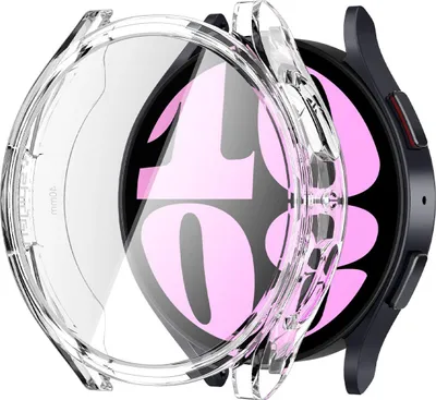 Produktbild von Spigen Ultra Hybrid, Hülle, Smartwatch, Transparent, Samsung, Galaxy Watch 6 (40mm), Polycarbonat (PC), Thermoplastische Polyurethane (TPU)