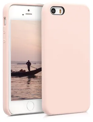 Produktbild von kwmobile 42766.10, Hauthülle, Apple, iPhone SE/5/5S, 10,2 cm (4"), Pink