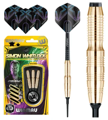 Immagine prodotto di Winmau Simon Whitlock Brass Soft 18g (3er-Set, 2227.18)